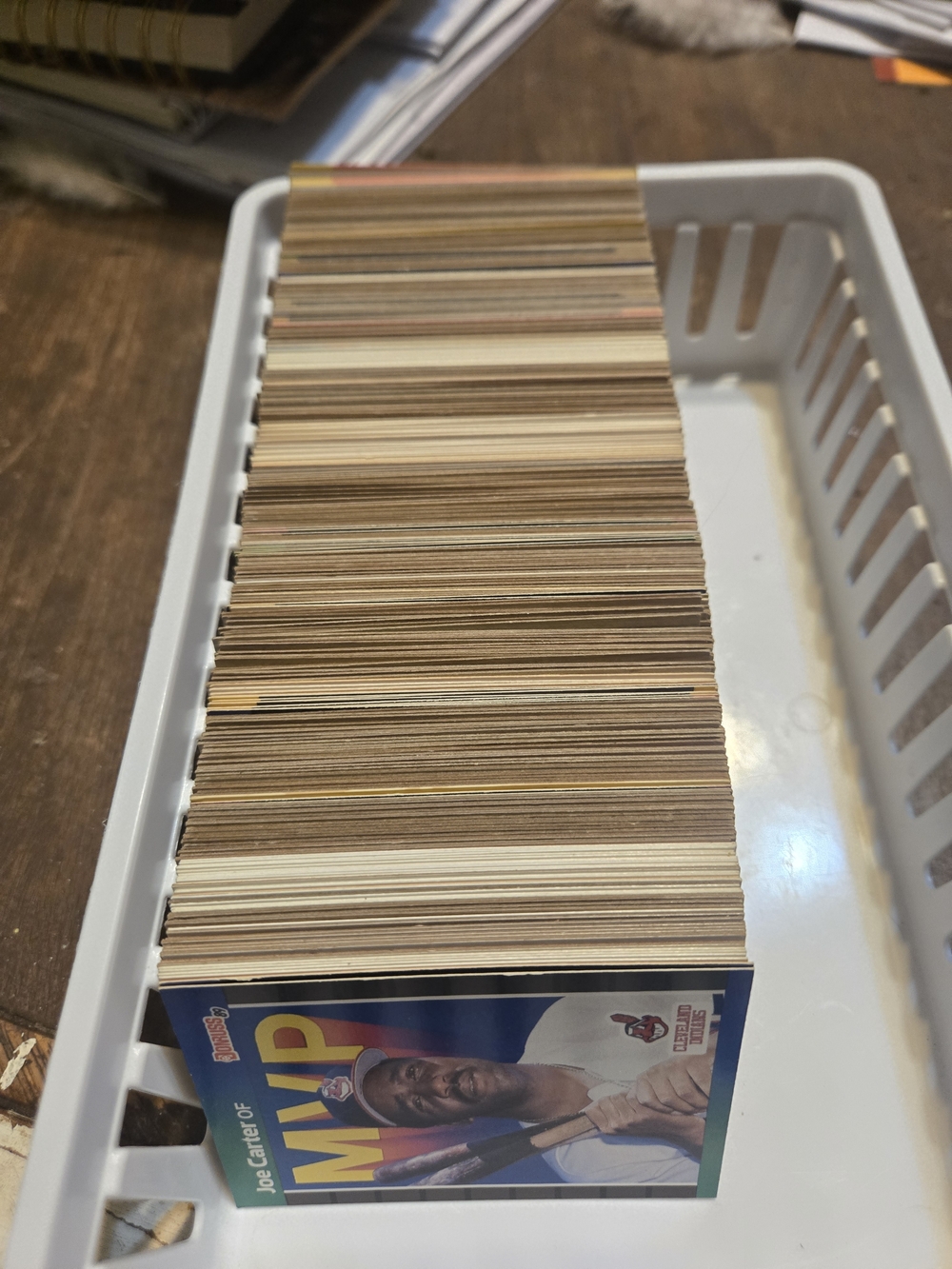 Over 400 Topps Baseball Card From 1970,80, And A Few 90's - Red, White, Blue